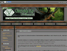 Tablet Screenshot of grenricks.com